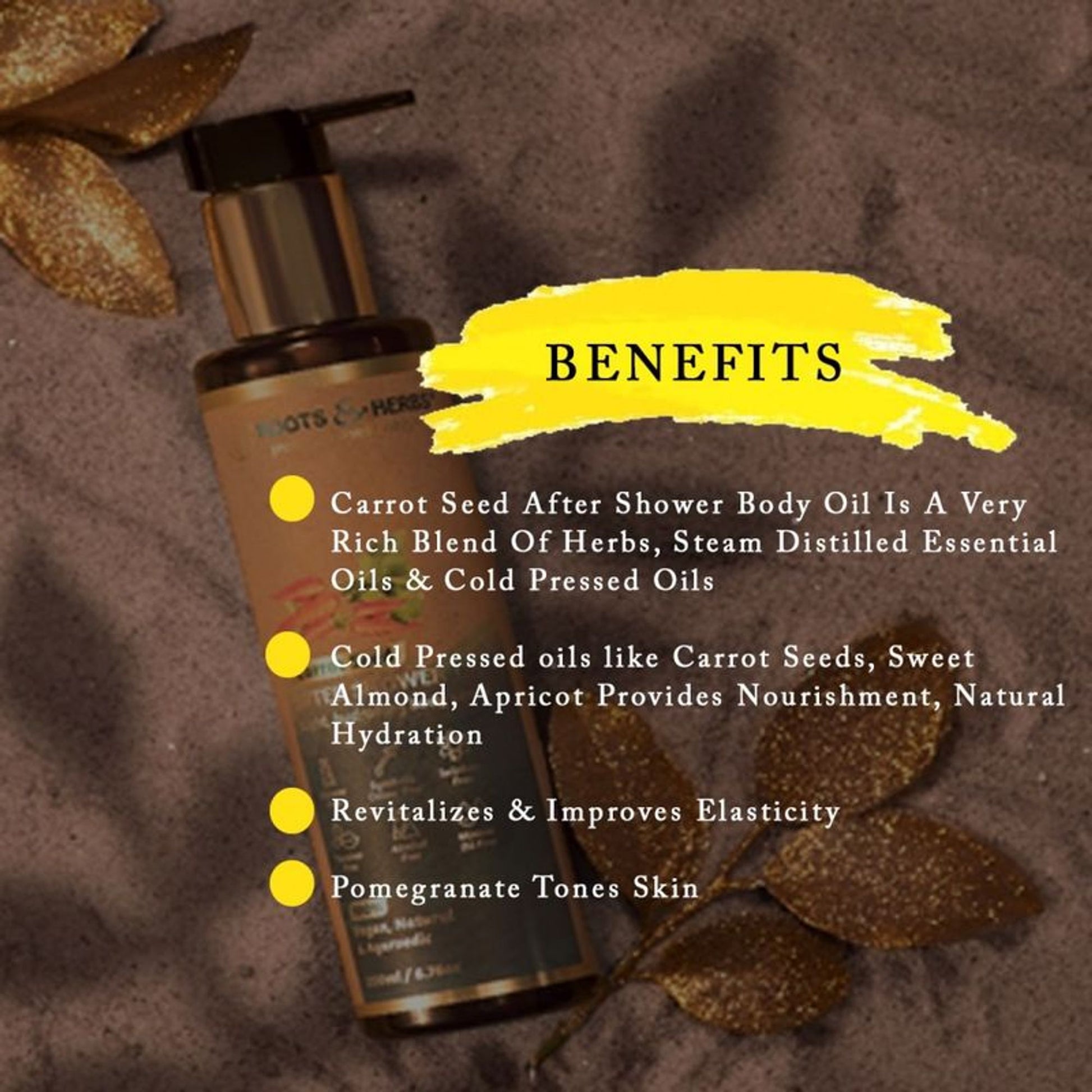 Roots & Herbs Carrot Seed After Shower Oil