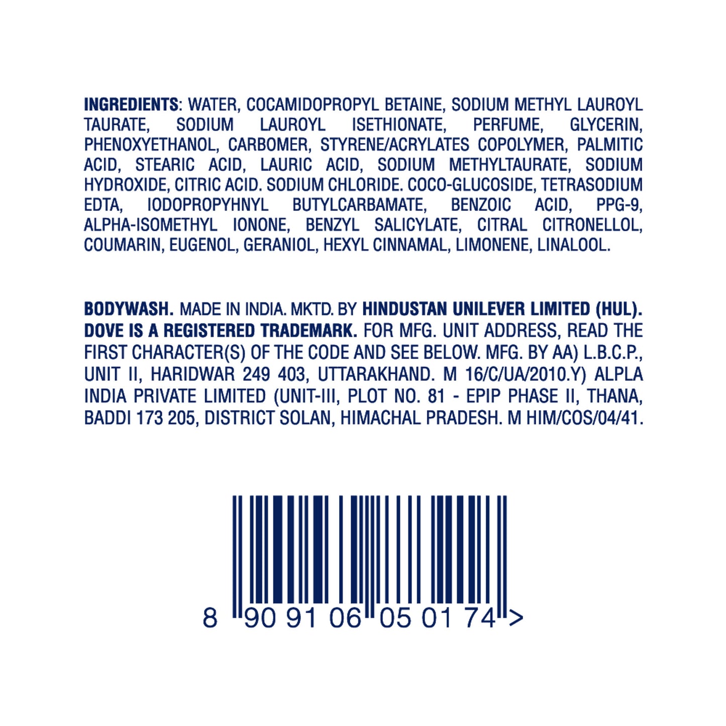Dove Dryness Care Bodywash With Triple Hydration Serum