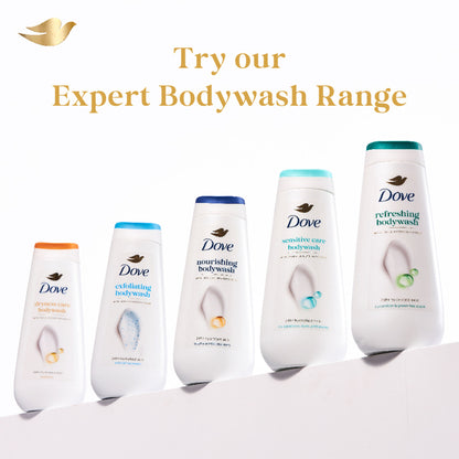 Dove Dryness Care Bodywash With Triple Hydration Serum