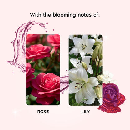 Nykaa Wanderlust 2-in-1 Body & Hair Perfume Mist Long Lasting Fragrance - Upto 8 hours - English Country Rose
