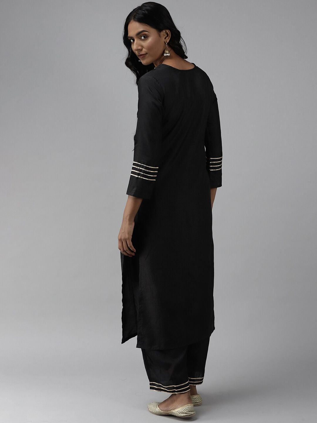 Dhiyona IE Women Yoke Design Kurta with Trousers