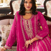 Indyancart IE Women Floral Embroidered Kurta with Palazzo & Dupatta