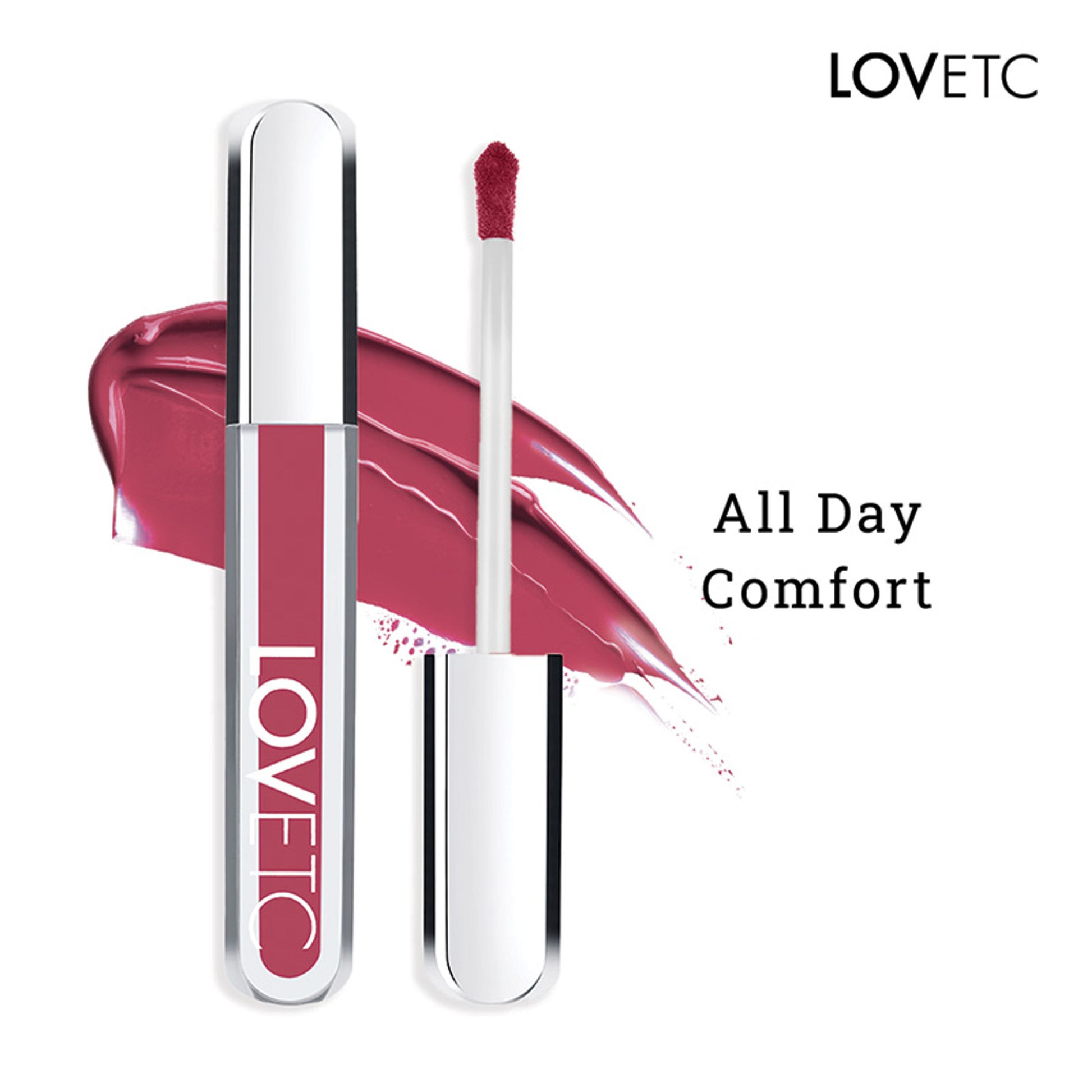 LOVETC Zero Gravity Lip Crème, Longwear & Transfer Proof, With Hyaluronic Acid - Girl Trippin