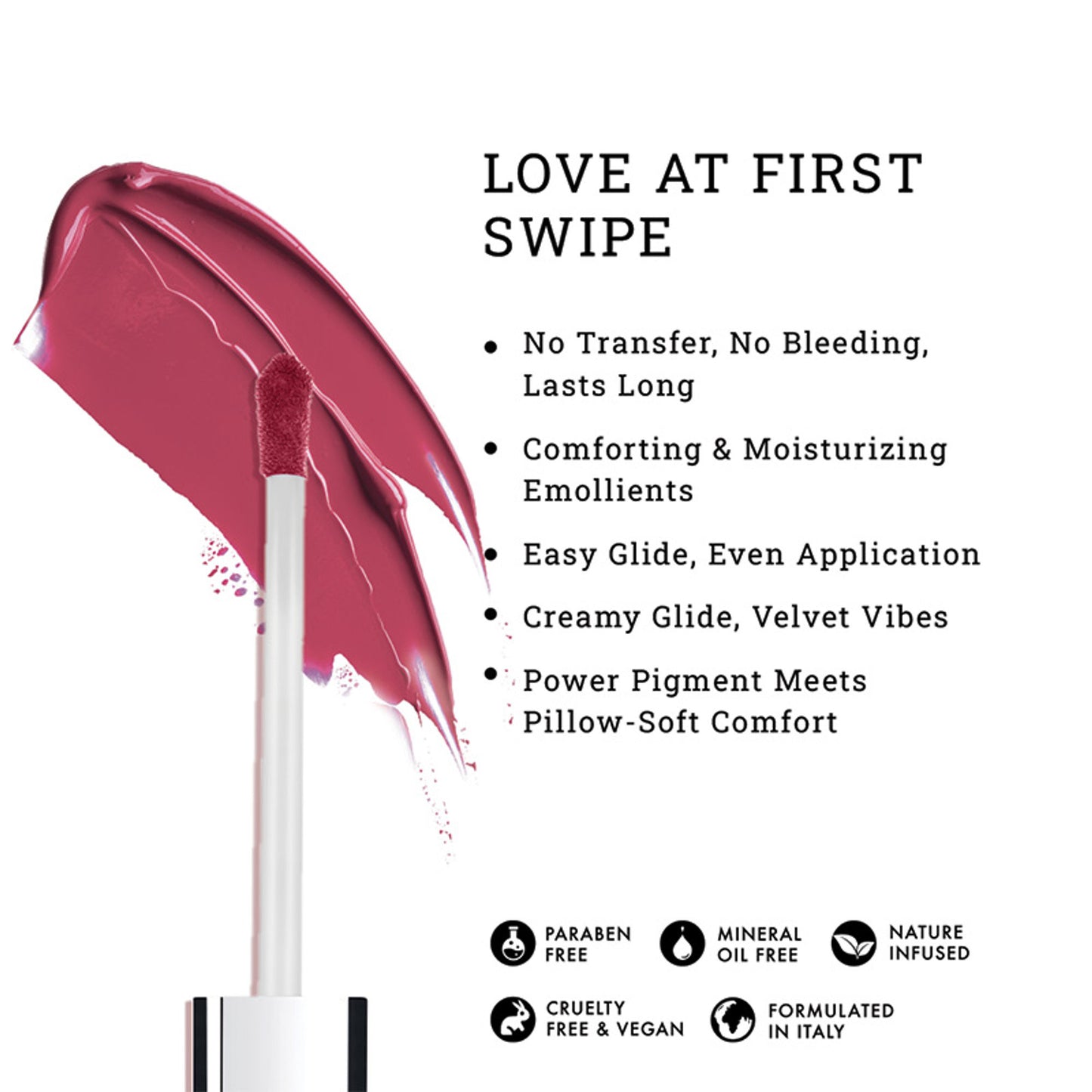 LOVETC Zero Gravity Lip Crème, Longwear & Transfer Proof, With Hyaluronic Acid - Girl Trippin