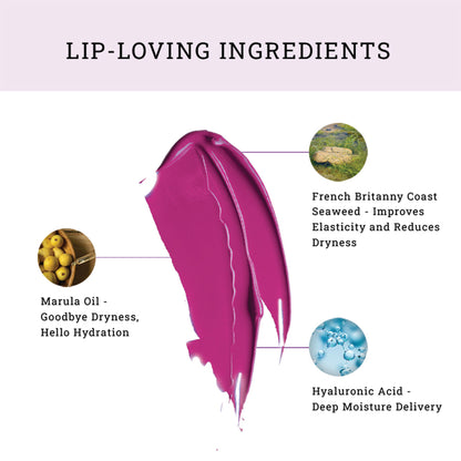 LOVETC Zero Gravity Lip Crème, Longwear & Transfer Proof, With Hyaluronic Acid - Gossip Session