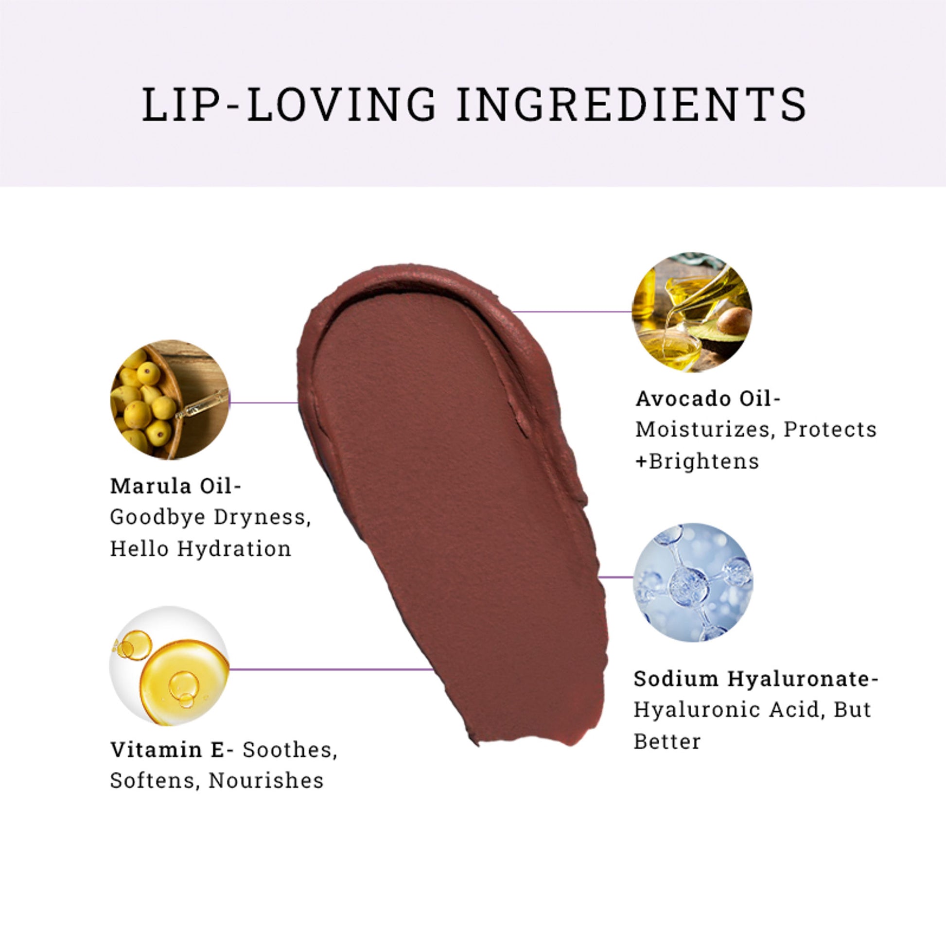 LOVETC High Definition Matte Lipstick, Transfer-Proof & Non-Drying - Espresso Clock
