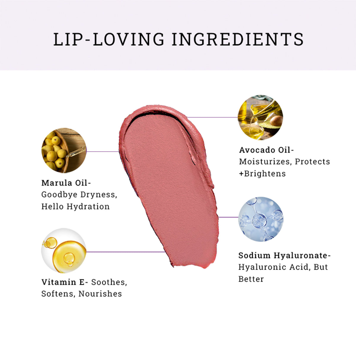LOVETC Detox Queen matte lipstick in high definition, transfer-proof, non-drying formula shown in sleek tube.