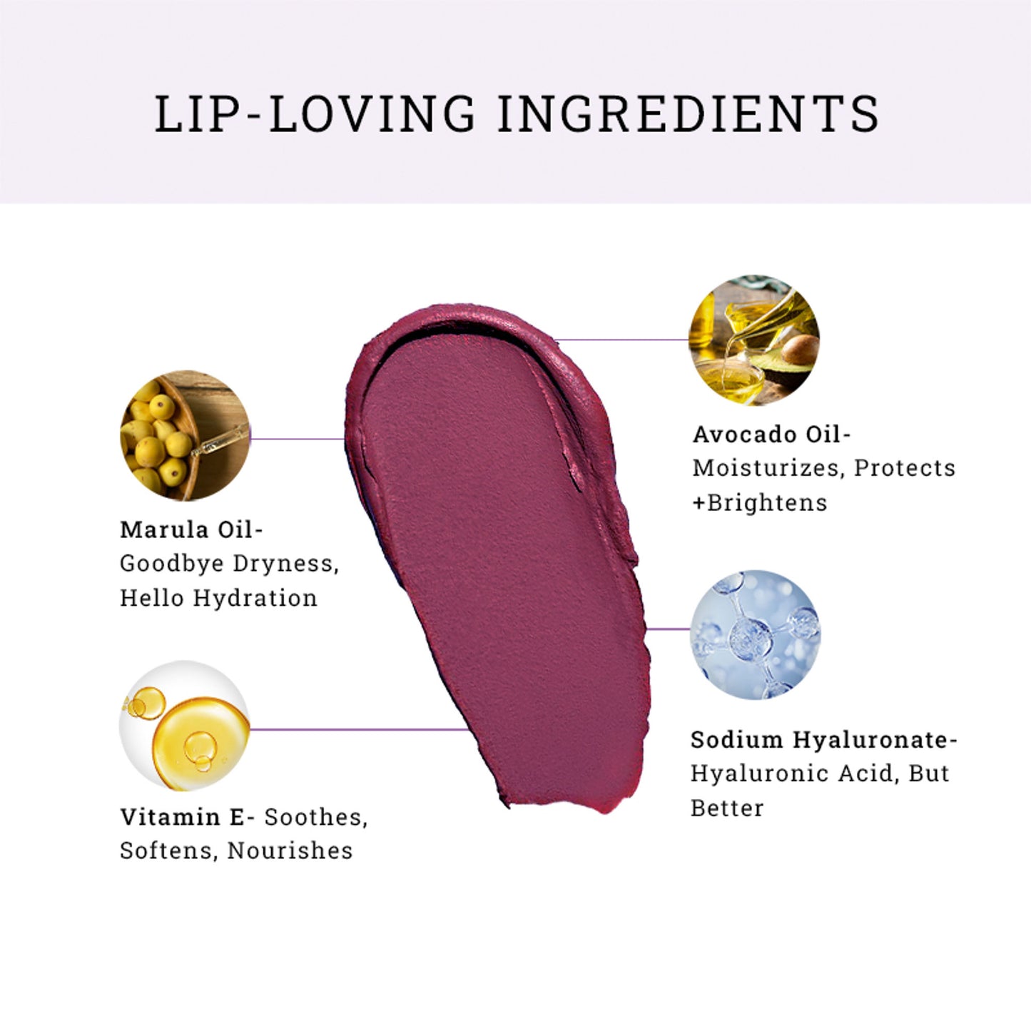 LOVETC High Definition Matte Lipstick, Transfer-Proof & Non-Drying - Midnight Snack