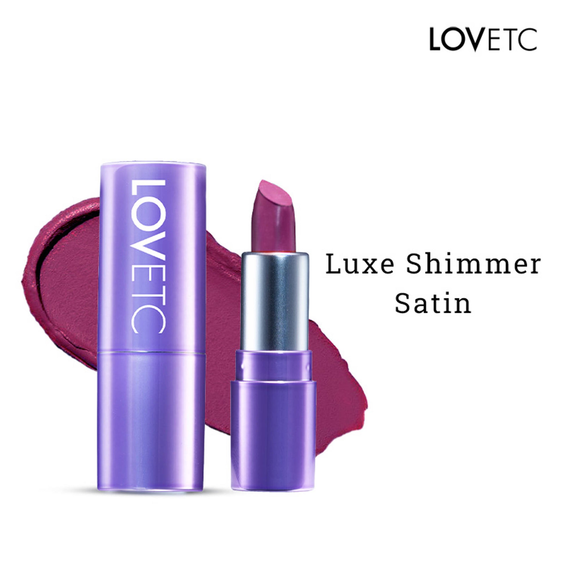 LOVETC HD Matte Mini Lipstick Transfer-Proof, Hydrating - Wild Crush