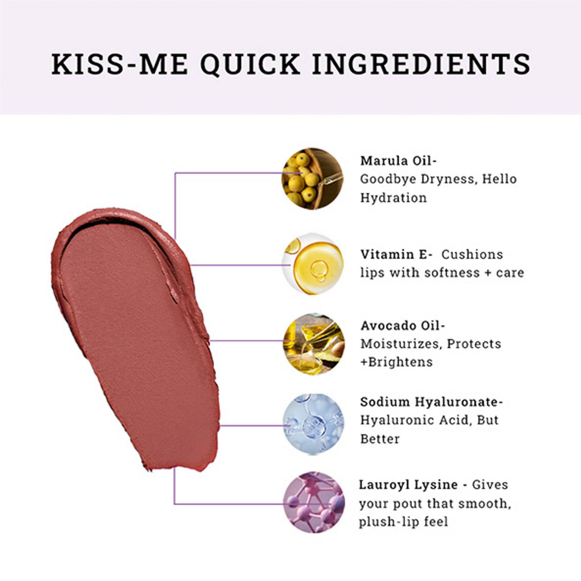 LOVETC HD Matte Mini Lipstick Transfer-Proof, Hydrating - Mocha Mirage