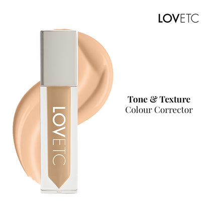 LOVETC Creamy Comfort Corrector, Full Coverage & Crease-Resistant, With Ceramides - Peach