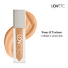 LOVETC Creamy Comfort Corrector, Full Coverage & Crease-Resistant, With Ceramides - Medium Peach