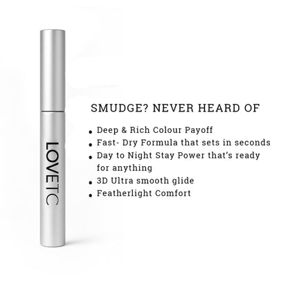 LOVETC Demi-Matte Waterproof Liquid Eyeliner, 24-Hr Longwear & Smudge Proof - Green Spell