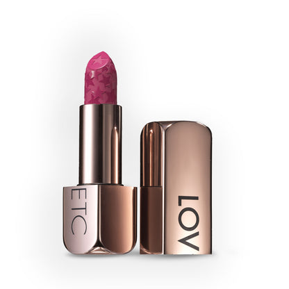 LOVETC Moisture Shine Lipstick, High Gloss, Ultra-Creamy & Non-Sticky - Sugar Rush