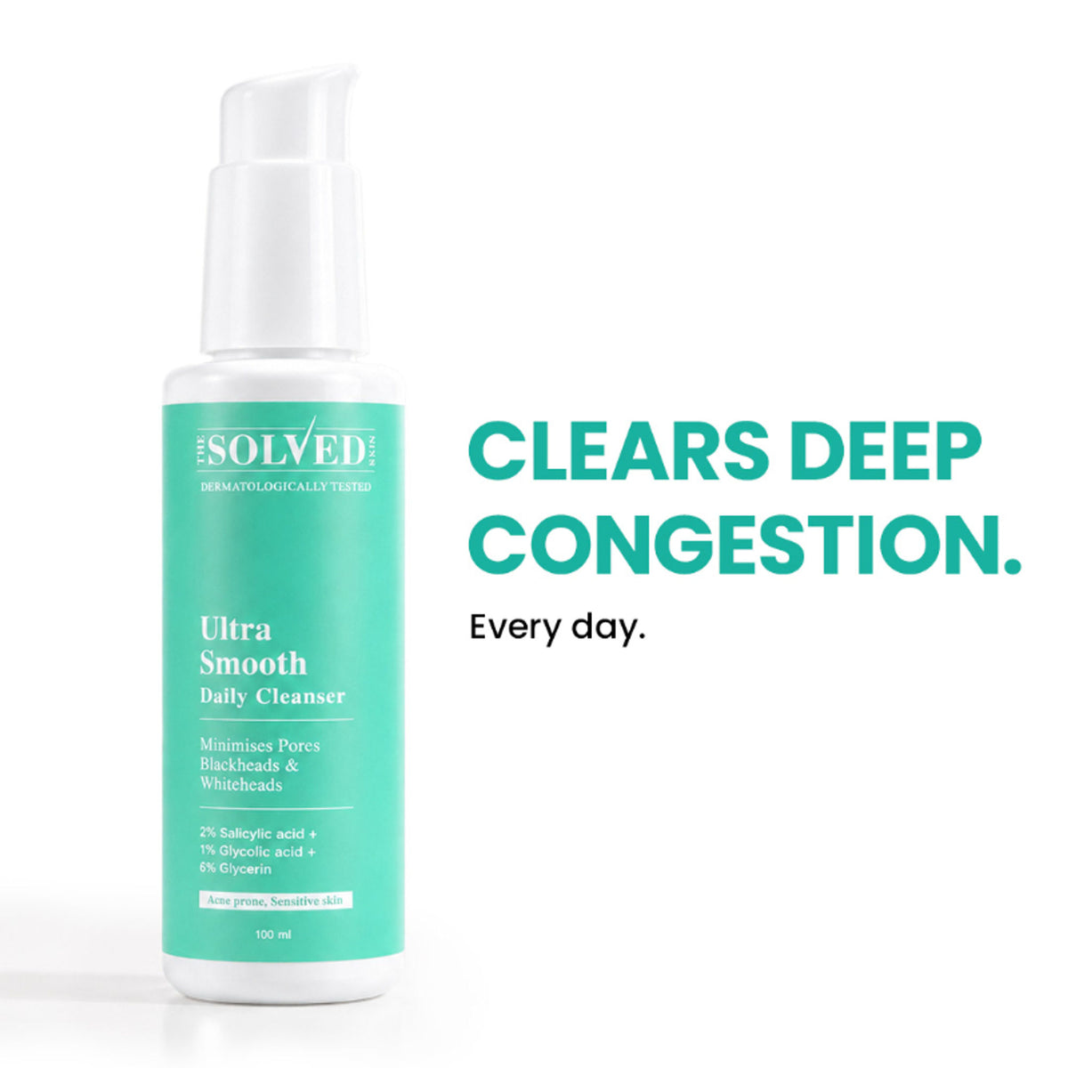 The Solved Skin Ultra Smooth Daily Cleanser