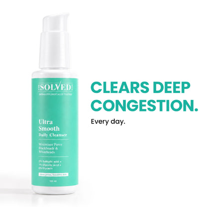 The Solved Skin Ultra Smooth Daily Cleanser