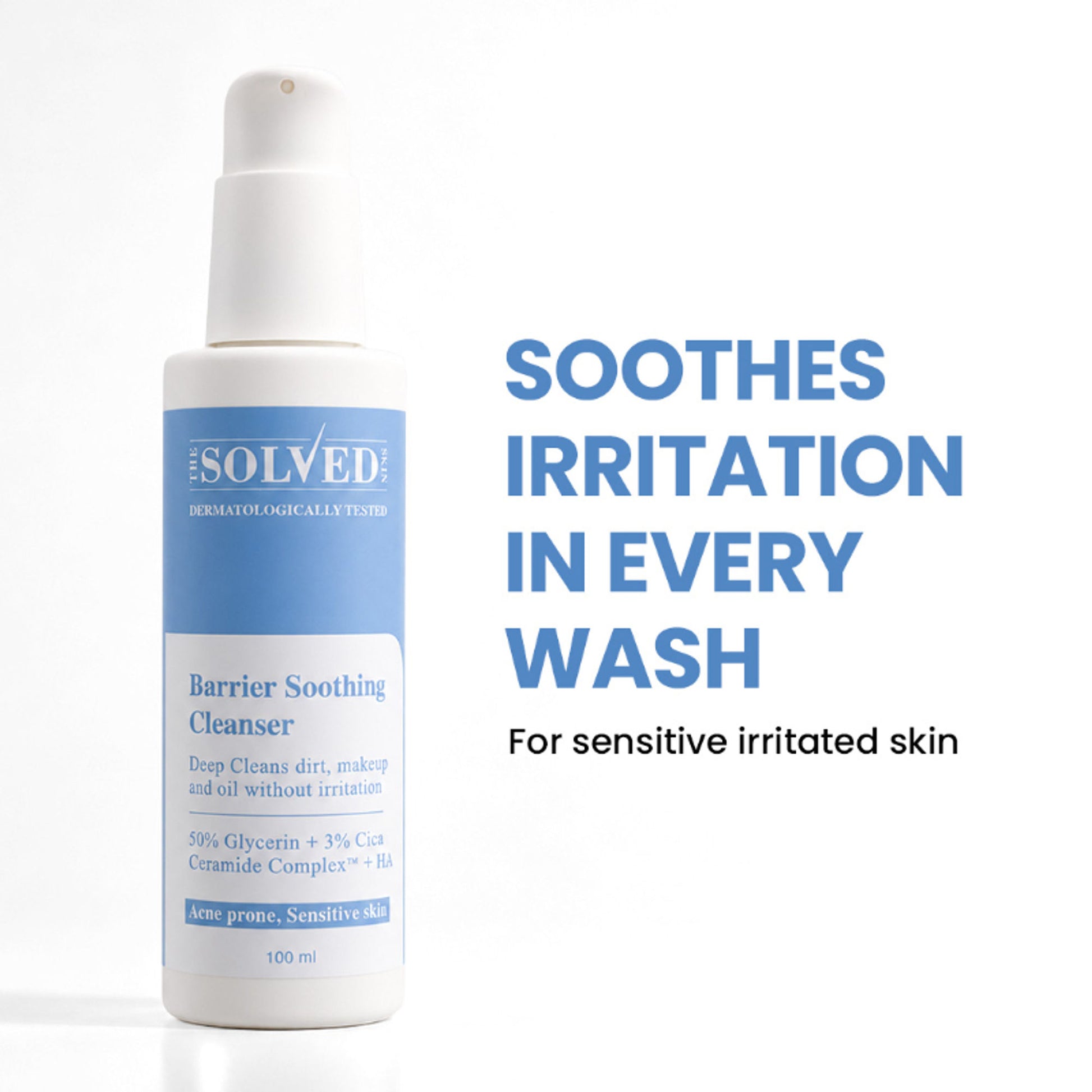 The Solved Skin Barrier Soothing Cleanser