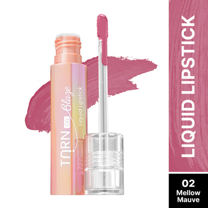 Swiss Beauty Select Turn on Glaze Liquid Lipstick - 2 Mellow Mauve