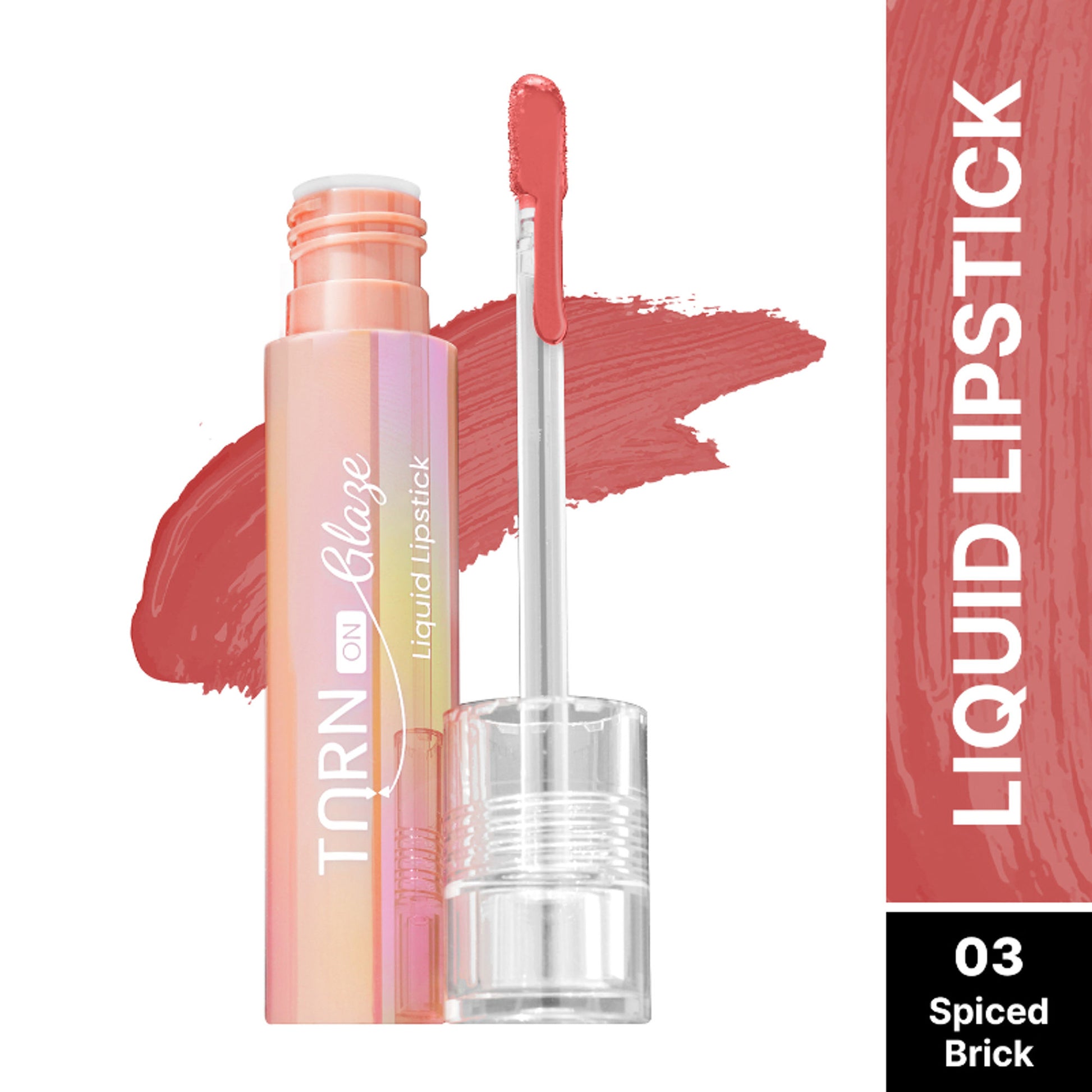 Swiss Beauty Select Turn on Glaze Liquid Lipstick - 3 Spiced Brick