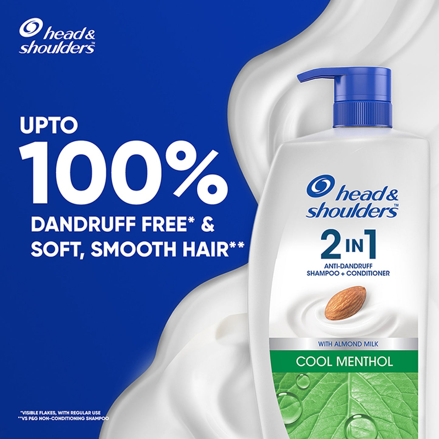 Head & Shoulders Cool Menthol 2-in-1 Anti-Dandruff Shampoo + Conditioner