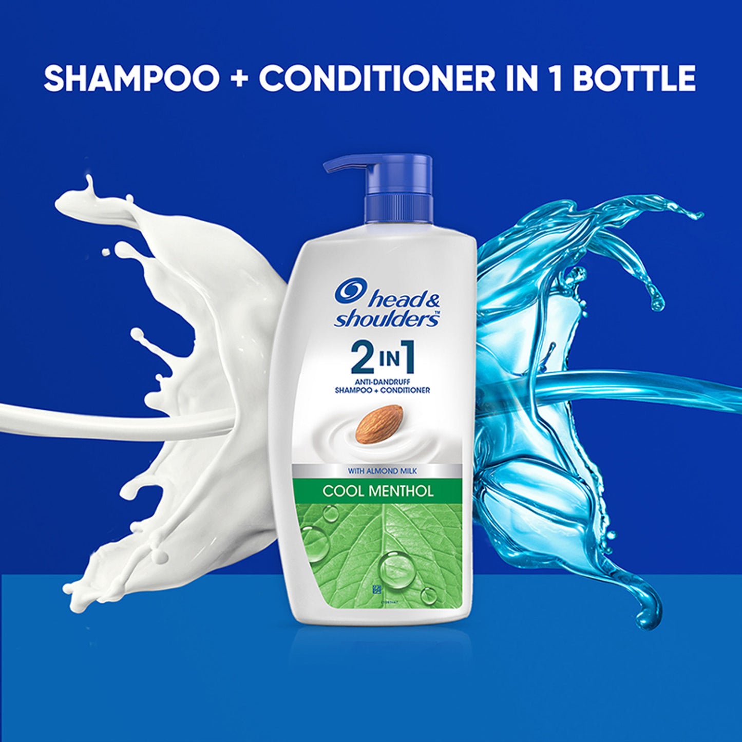 Head & Shoulders Cool Menthol 2-in-1 Anti-Dandruff Shampoo + Conditioner