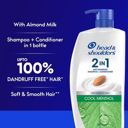 Head & Shoulders Cool Menthol 2-in-1 Anti-Dandruff Shampoo + Conditioner