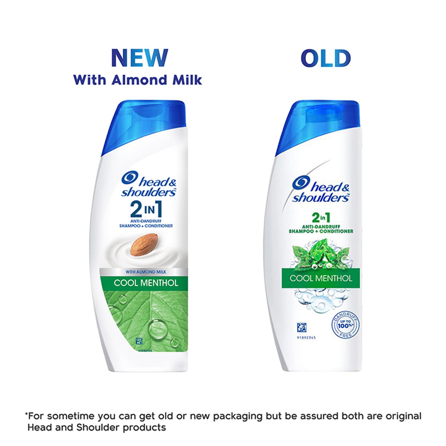 Head & Shoulders Cool Menthol 2-in-1 Shampoo + Conditioner
