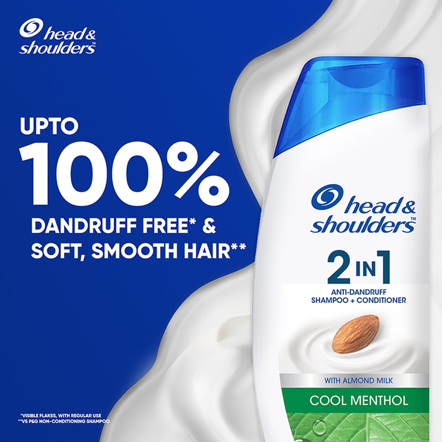 Head & Shoulders Cool Menthol 2-in-1 Anti-Dandruff Shampoo + Conditioner