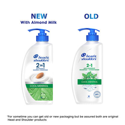 Head & Shoulders Cool Menthol 2-in-1 Anti-Dandruff Shampoo + Conditioner