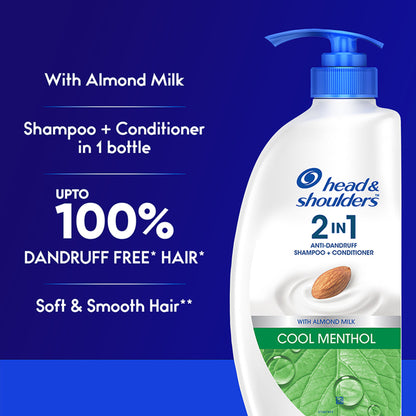 Head & Shoulders Cool Menthol 2-in-1 Anti-Dandruff Shampoo + Conditioner