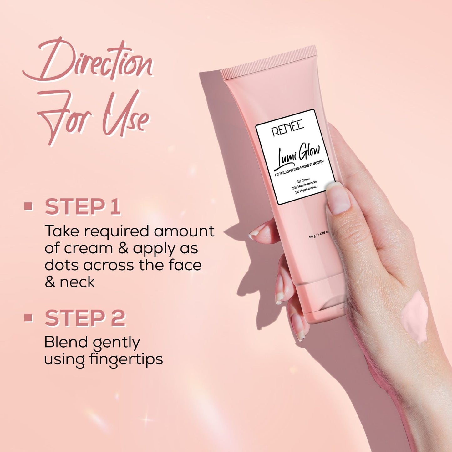 RENEE Lumi Glow Highlighting Dewy Moisturizer, Reduces Pigmentation, Hydrating & Non-Sticky