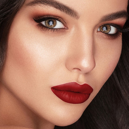 FASHION COLOUR Kiss Lip No-Transfer Lipstick - 75 Dull Red