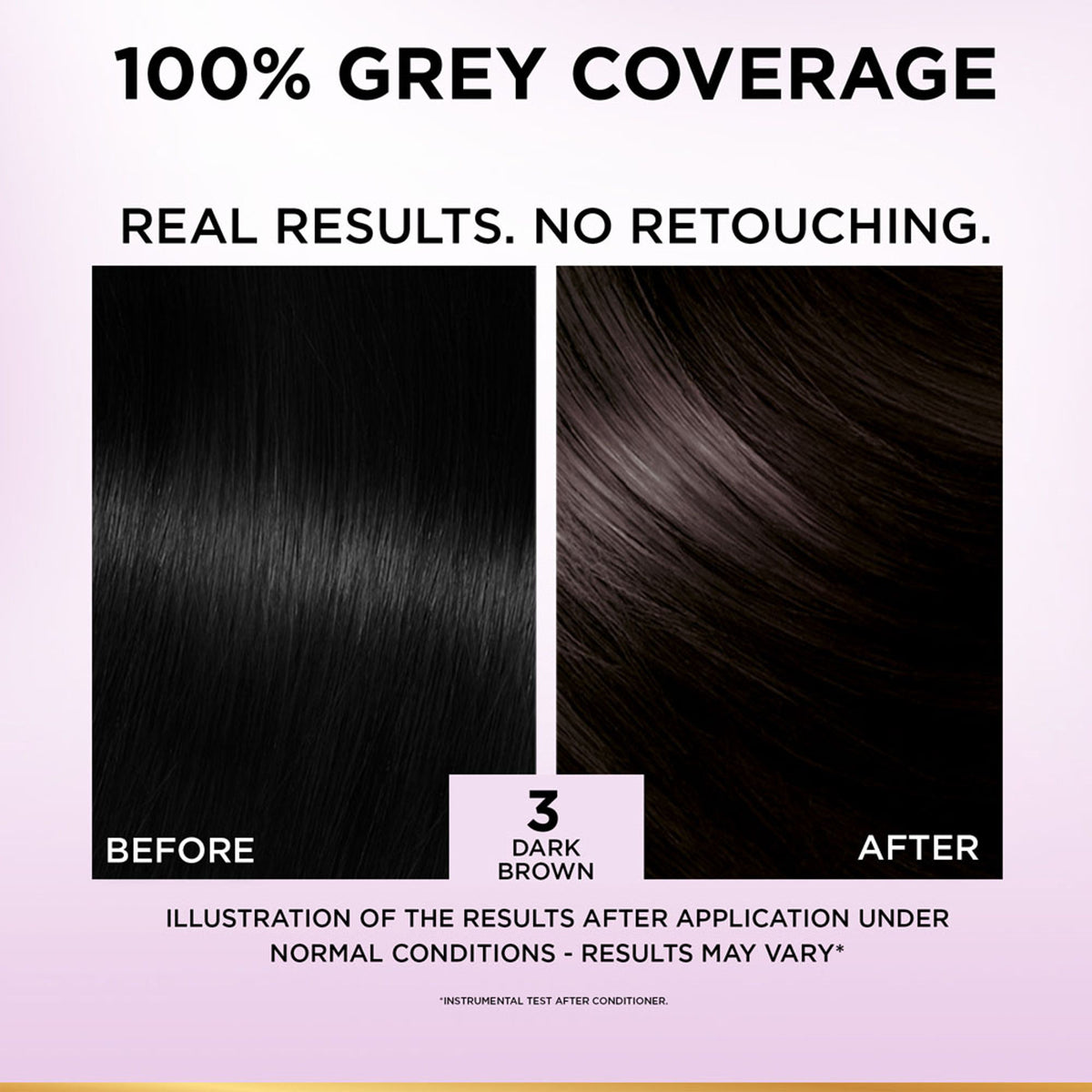 L'Oreal Paris Excellence Creme Triple Care Hair Color - 3 Dark Brown