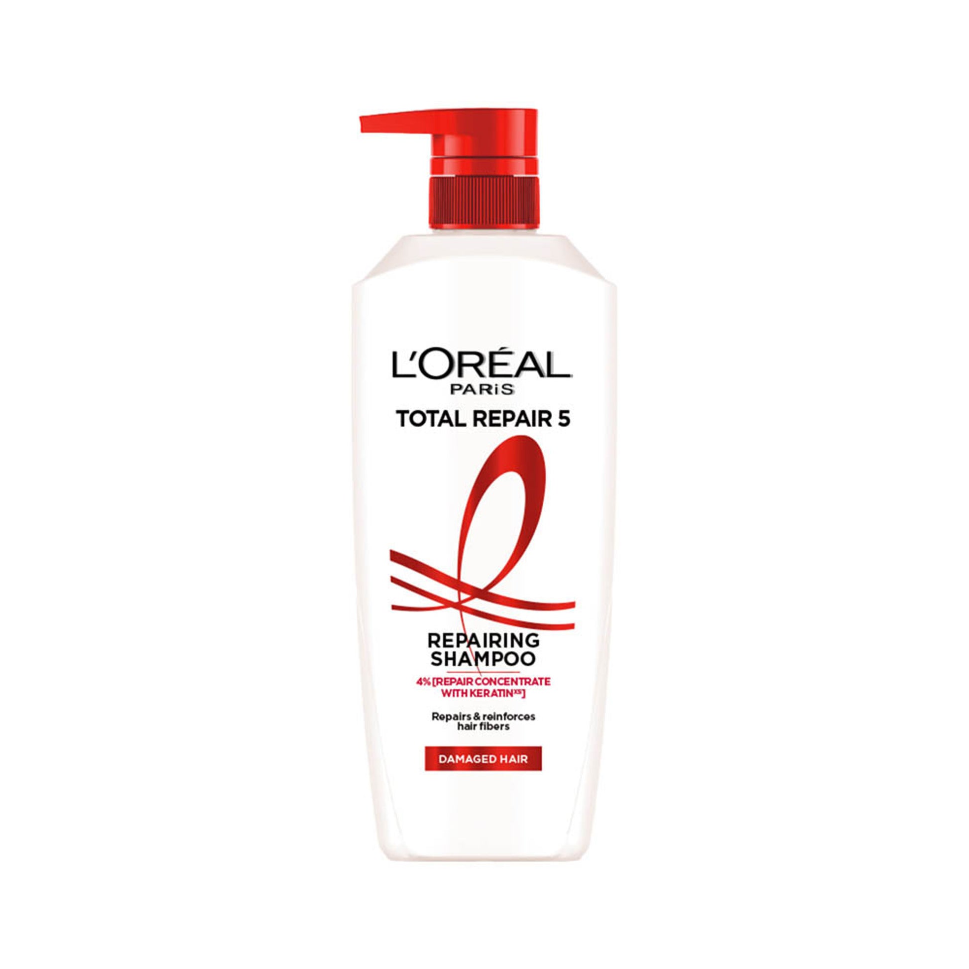 L'Oreal Paris Total Repair 5 Repairing Shampoo With Keratin XS For Damaged Hair
