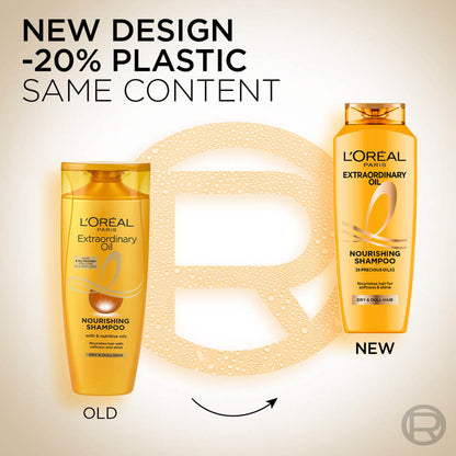 L'Oréal Paris 6 Oil Nourish Shampoo For Moisturising & Hydrating Dry & Dull Hair