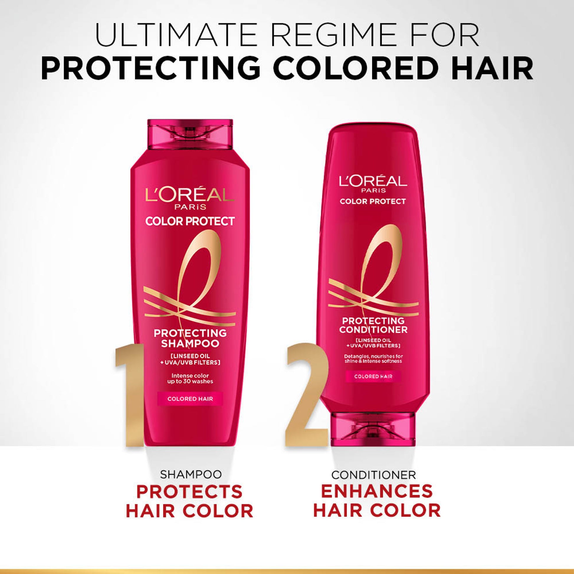 L'Oreal Paris Colour Protect Shampoo With UVA & UVB For Colour-Treated Hair