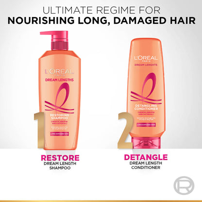 L'Oreal Paris Dream Lengths Restoring Shampoo For Long Damaged Hair