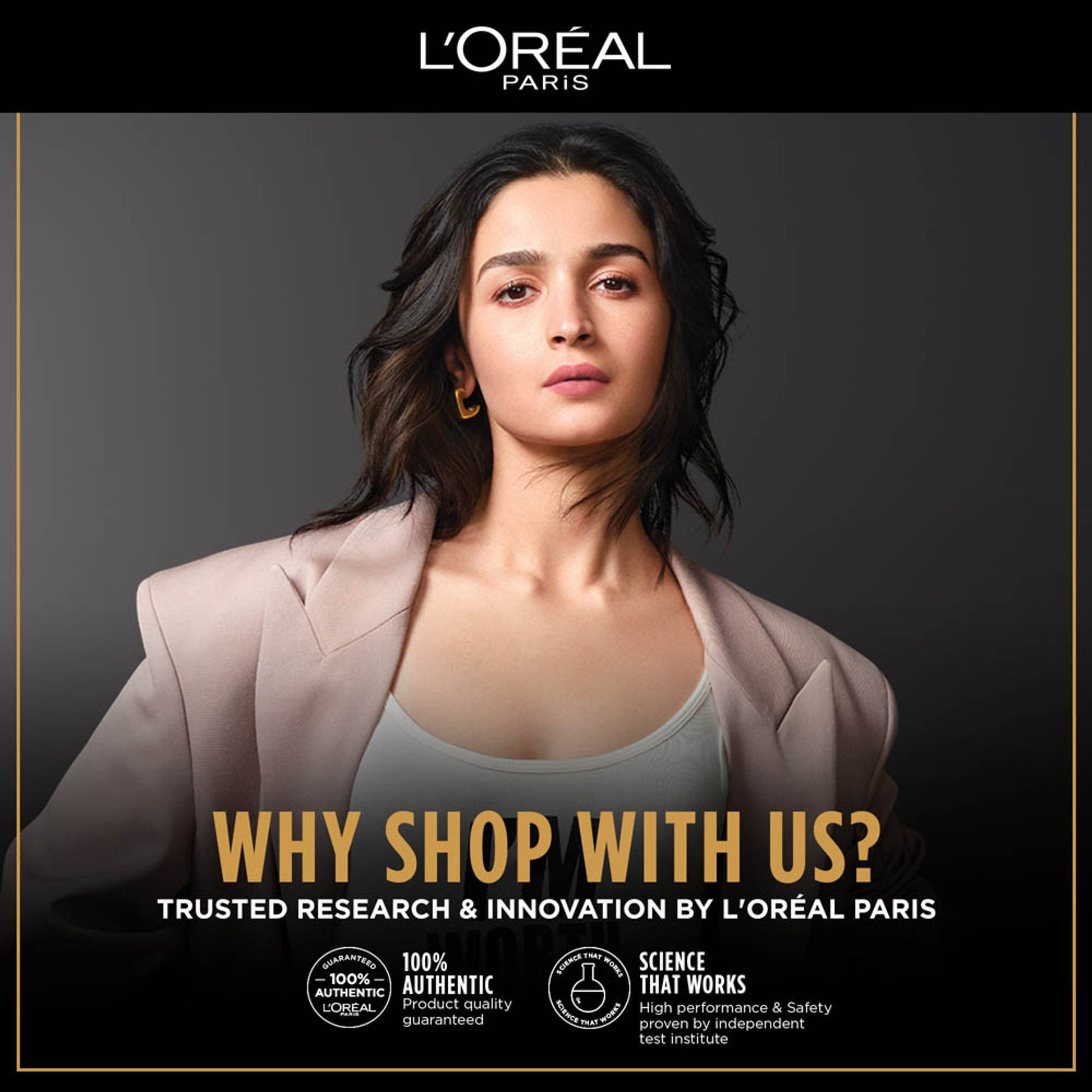 L'Oreal Paris Hyaluron Moisture Anti-frizz Shampoo With Hyaluronic Acid for 72 HR Hydrated Hair