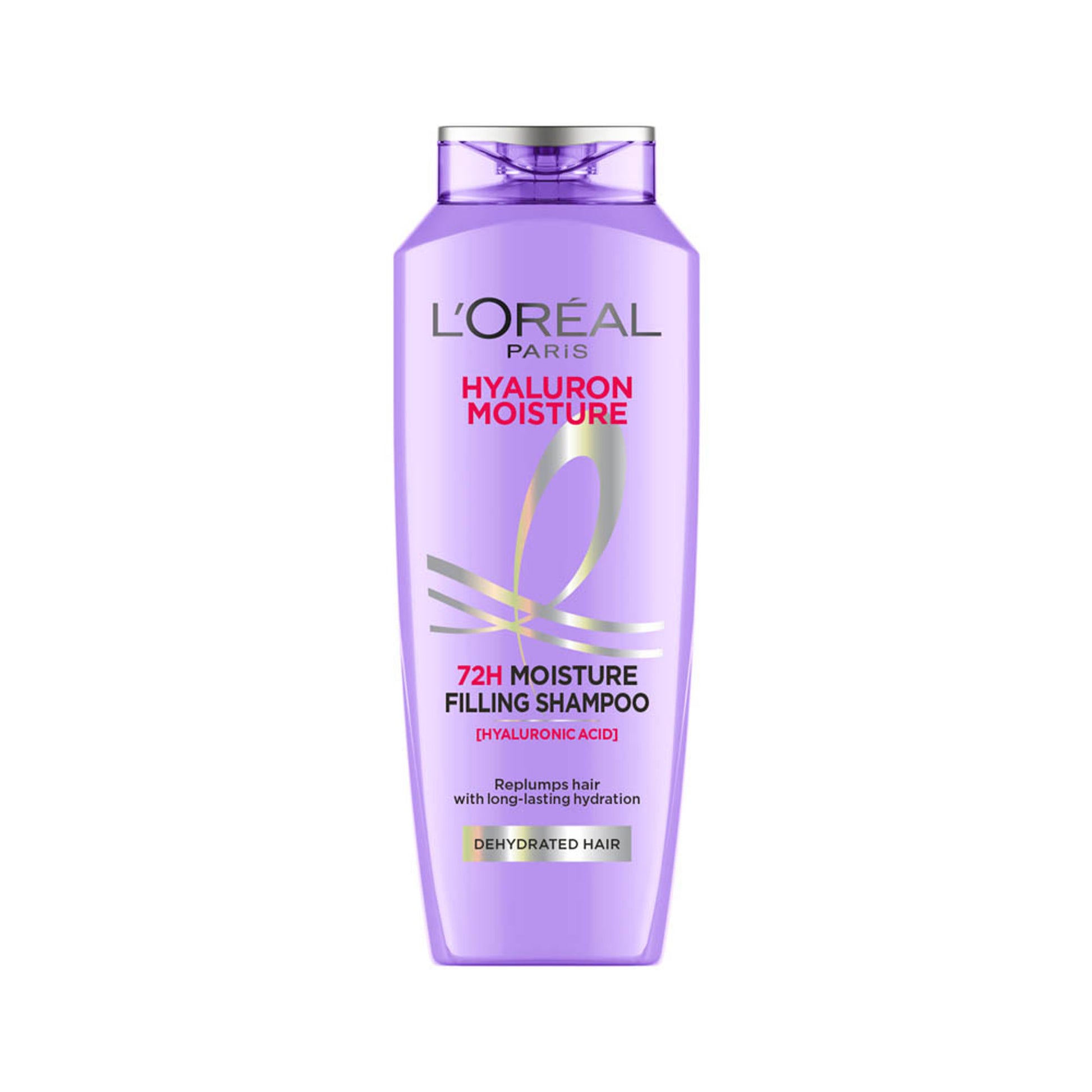 L'Oreal Paris Hyaluron Moisture Anti-frizz Shampoo With Hyaluronic Acid for 72 HR Hydrated Hair