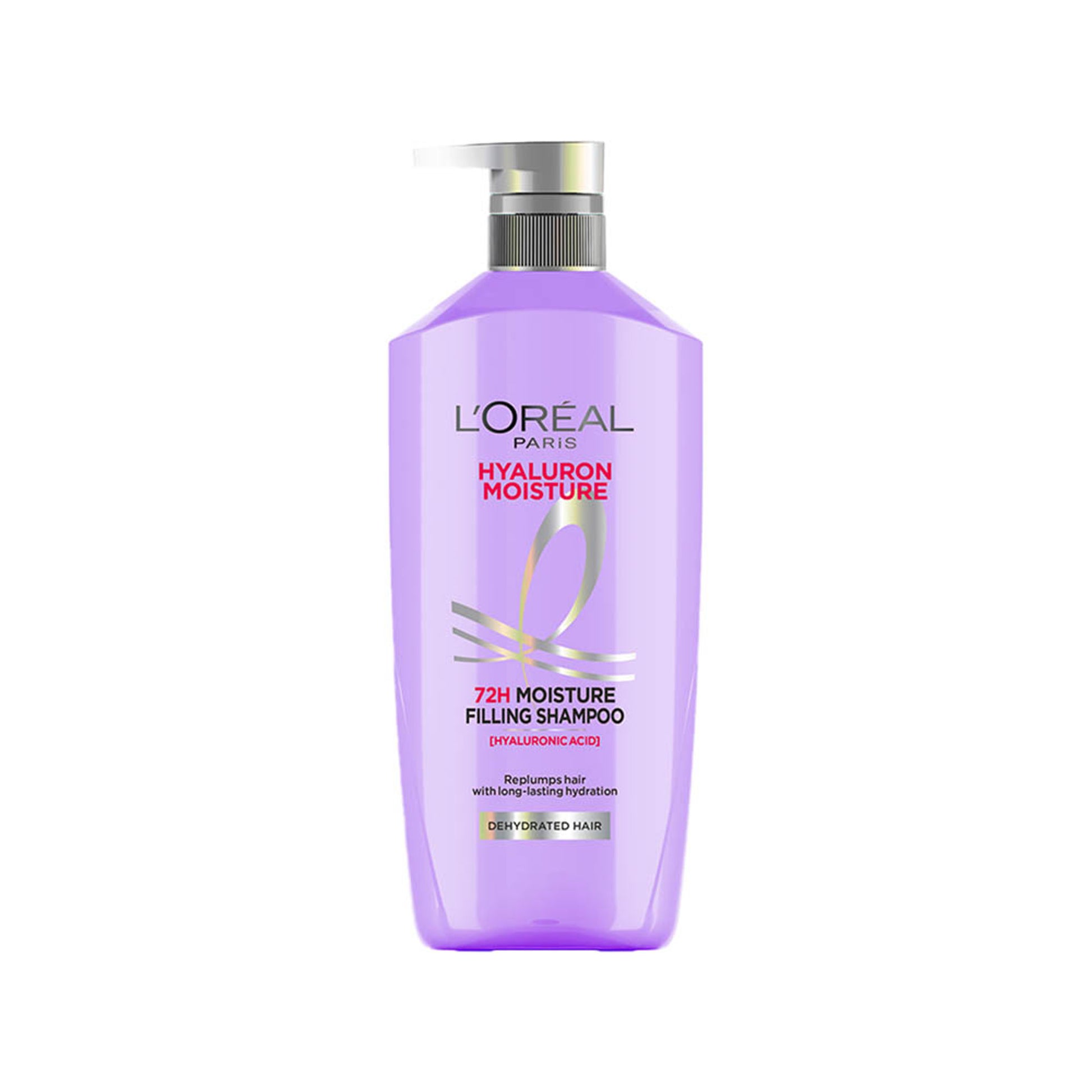 L'Oreal Paris Hyaluron Moisture Anti-frizz Shampoo With Hyaluronic Acid for 72 HR Hydrated Hair