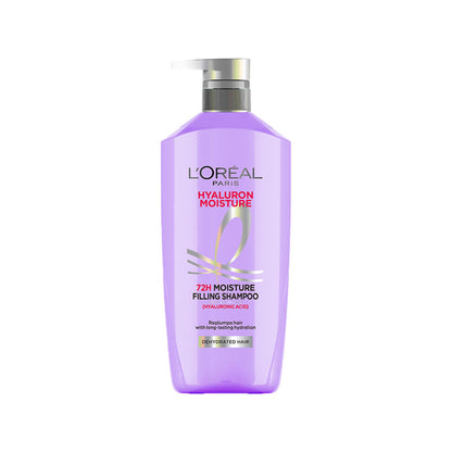 L'Oreal Paris Hyaluron Moisture Anti-frizz Shampoo With Hyaluronic Acid for 72 HR Hydrated Hair
