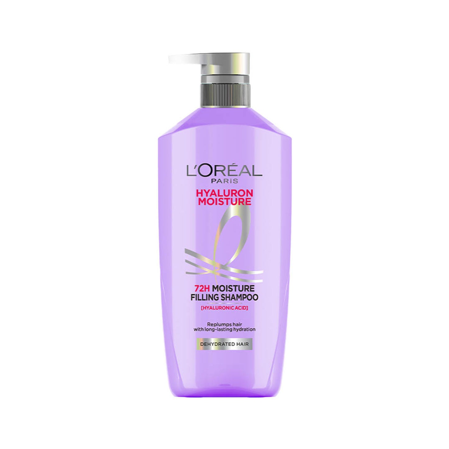 L'Oreal Paris Hyaluron Moisture Anti-frizz Shampoo With Hyaluronic Acid for 72 HR Hydrated Hair