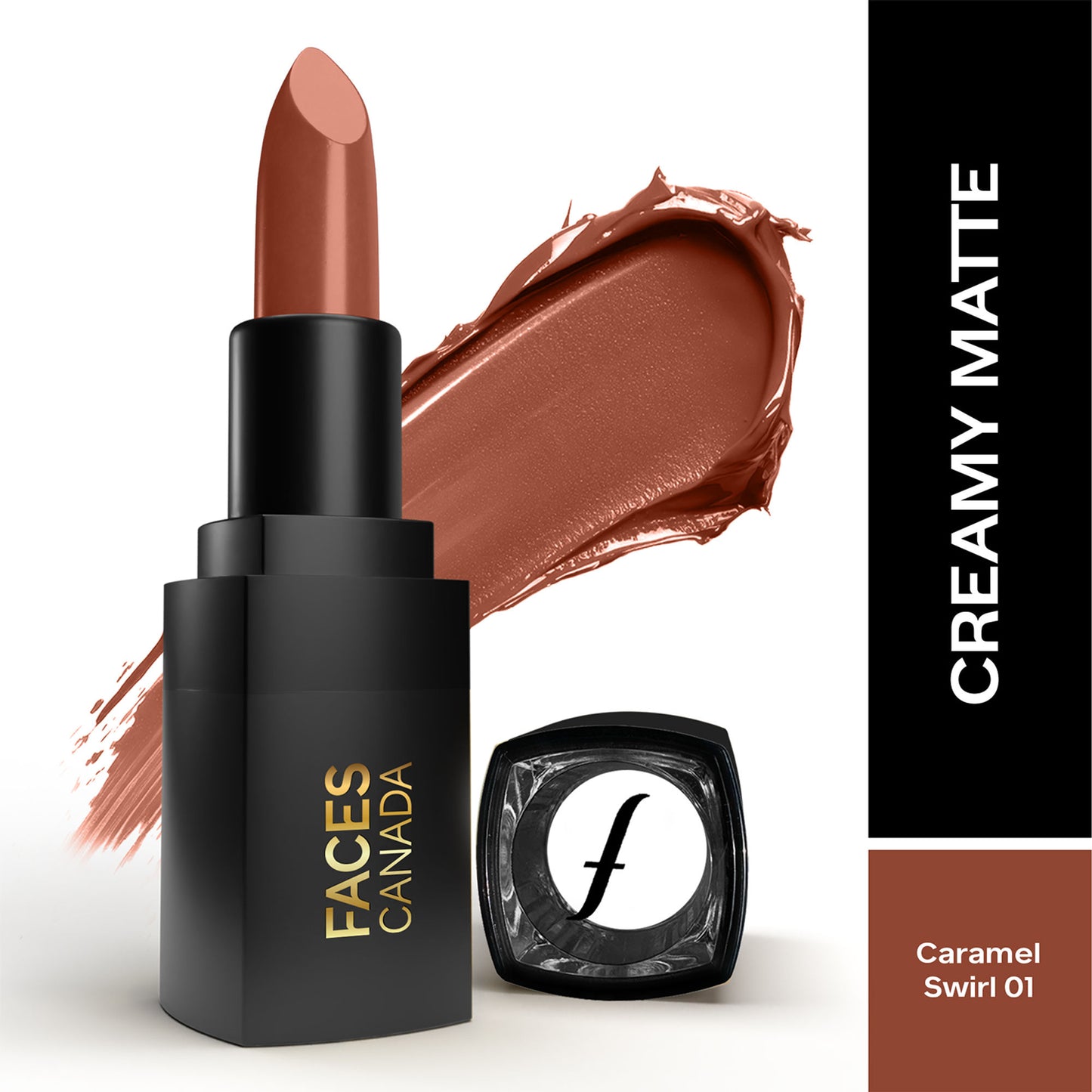 Faces Canada Comfy Matte Wow Bullet Lipstick - Caramel Swirl 01