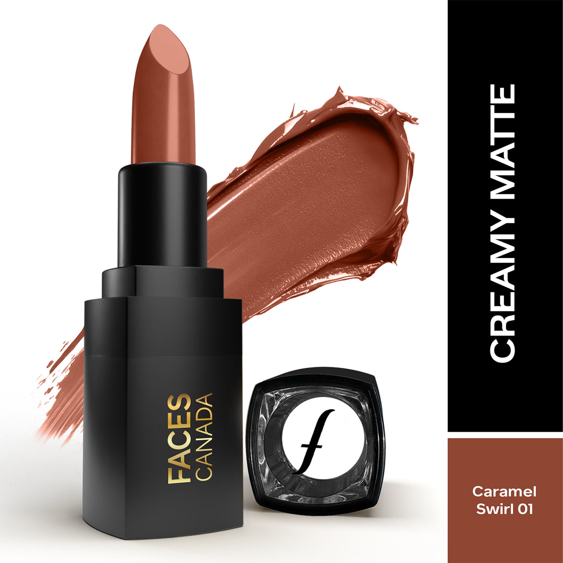Faces Canada Comfy Matte Wow Bullet Lipstick - Caramel Swirl 01