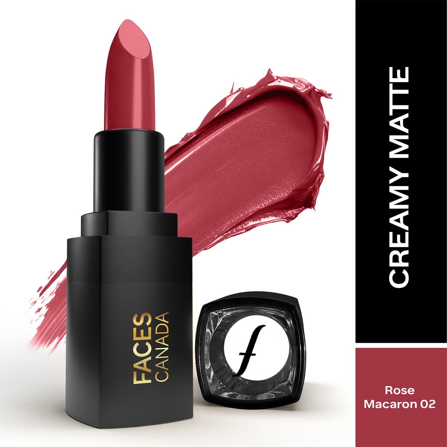 Faces Canada Comfy Matte Wow Bullet Lipstick - Rose Macaron 02