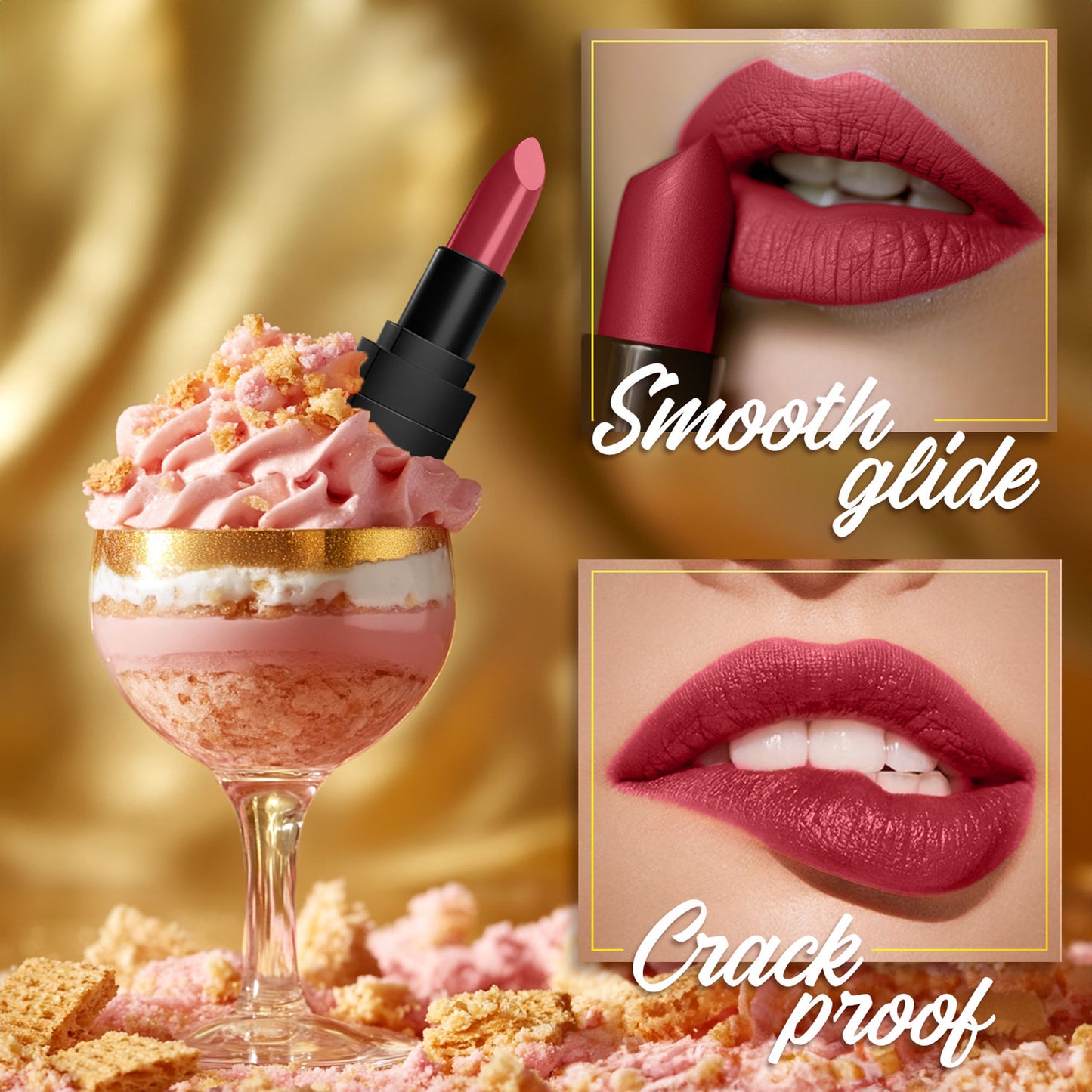 Faces Canada Comfy Matte Wow Bullet Lipstick - Rose Macaron 02