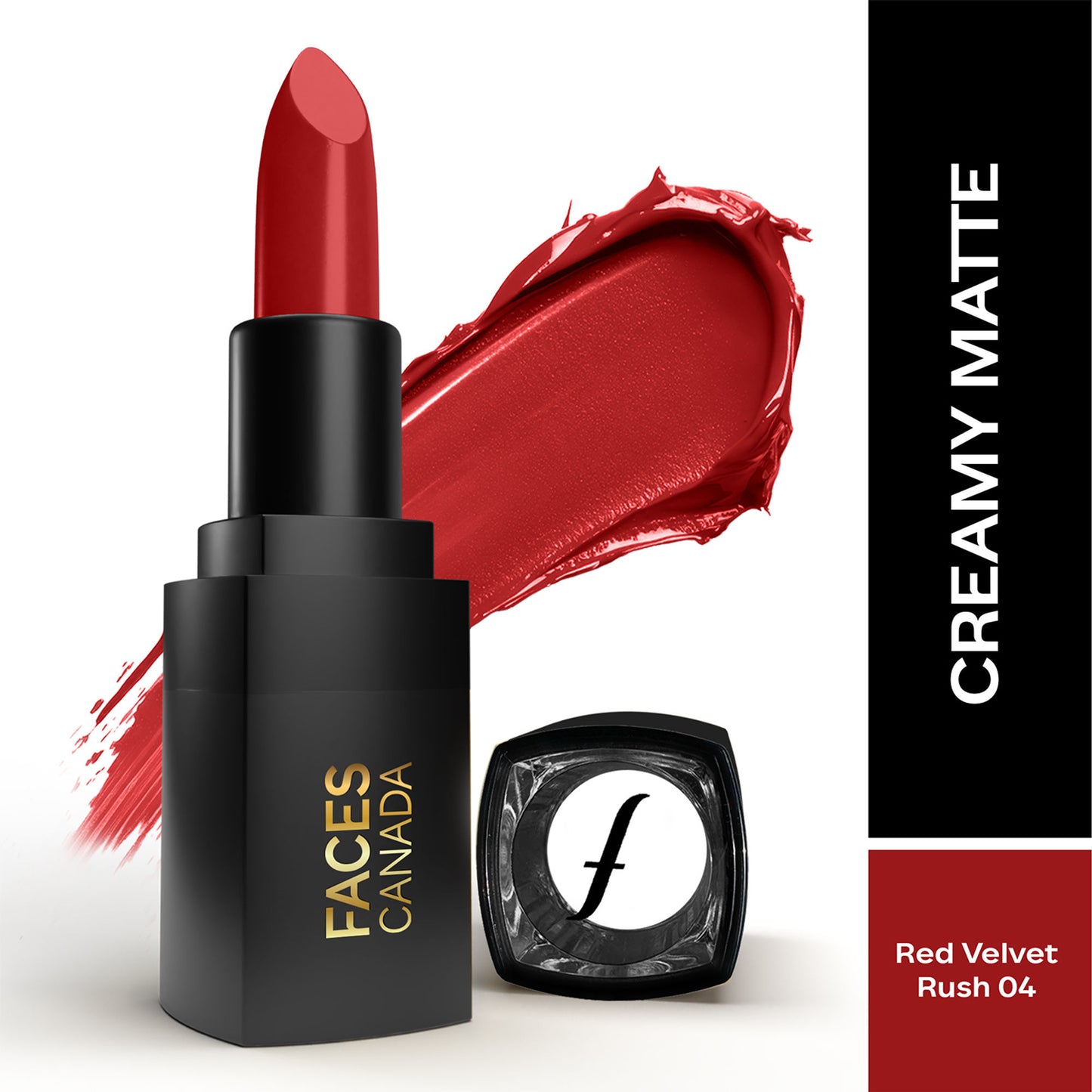 Faces Canada Comfy Matte Wow Bullet Lipstick - Red Velvet Rush 04