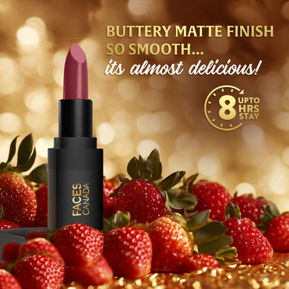 Faces Canada Comfy Matte Wow Bullet Lipstick - Plum Meringue 05