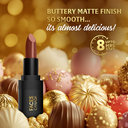 Faces Canada Comfy Matte Wow Bullet Lipstick - Hazelnut Crush 06