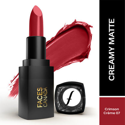 Faces Canada Comfy Matte Wow Bullet Lipstick - Crimson Creme 07